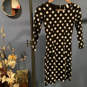Cutest polkadot bodycon dress